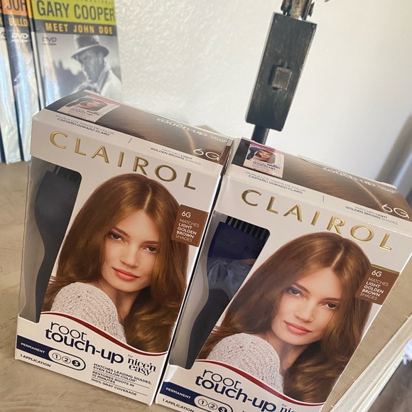 2-for-1! Clairol Root Touch-Up Permanent Hair Color Creme, 6G Light Golden Brown - Picture 4 of 7